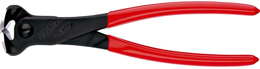 Knipex 68 01 Steel Rebar Fixers Concrete End Cutting Pliers 200mm