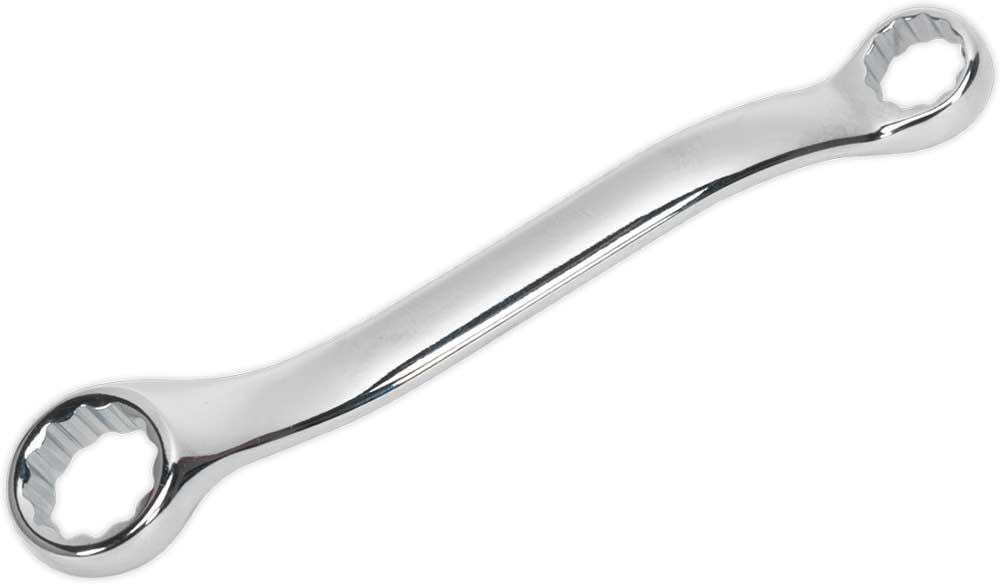 Sealey Stubby Offset Double Ring Spanner Metric 10mm x 13mm