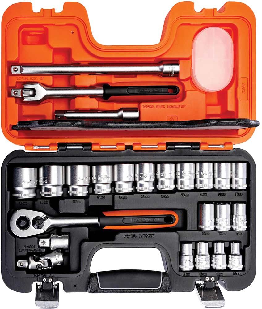 Bahco S240 1/2" 24 Piece Socket Set 1/2"
