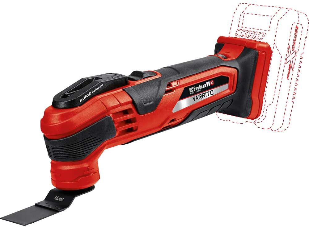 Einhell VARRITO 18v Cordless OIS Oscillating Multi Tool No Batteries No Battery Charger No Case