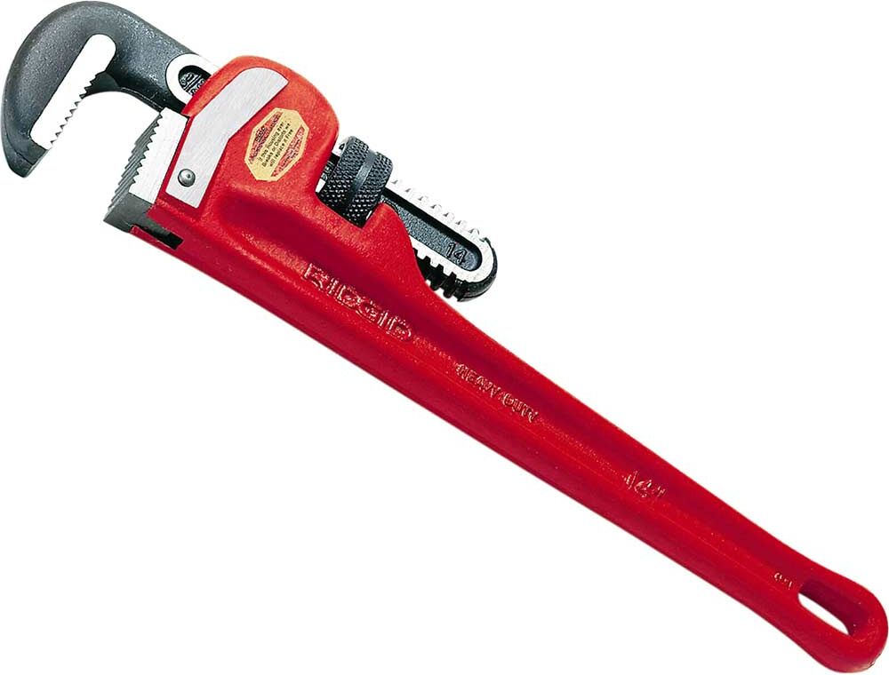 Ridgid Heavy Duty Straight Pipe Wrench 200mm