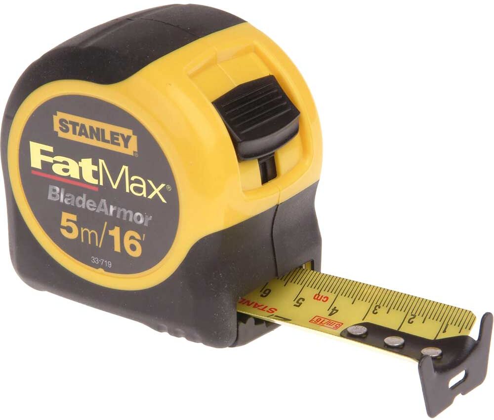 Stanley Fatmax Blade Armor Tape Measure Imperial & Metric 16ft / 5m 32mm