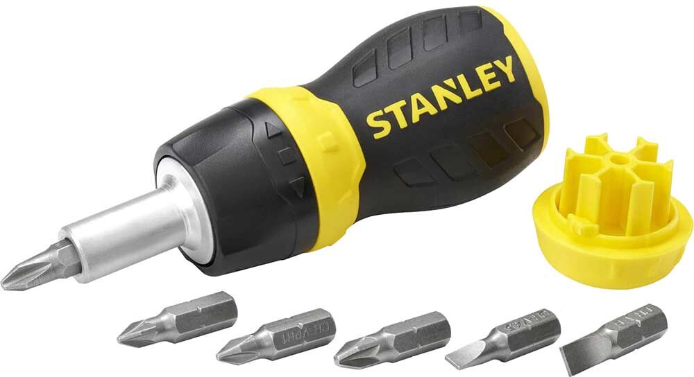 Stanley Multibit Stubby Bit Screwdriver
