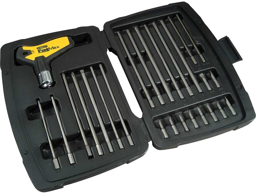 Stanley FatMax 27 Piece T Handle Ratchet Power Key Set