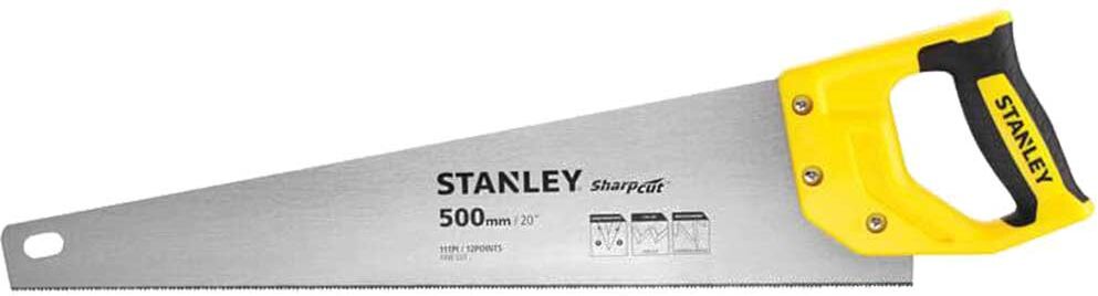 Stanley Sharpcut Hand Saw 20"/500mm 11tpi