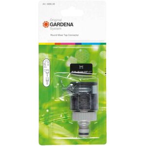 Gardena ORIGINAL Adjustable Round Mixer Tap Hose Pipe Connector 20mm - 25mm Gardena ORIGINAL Adjustable Round Mixer Tap Hose Pipe Connector 20mm - 25mm