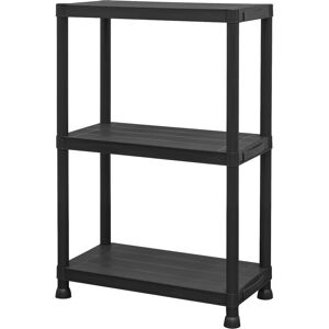 Sealey 3 Shelf Plastic Racking Shelving Unit Sealey 3 Shelf Plastic Racking Shelving Unit