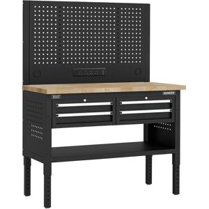Sealey Superline Pro 4 Drawer Modular Workbench and Pegboard 1.26m Sealey Superline Pro 4 Drawer Modular Workbench and Pegboard 1.26m