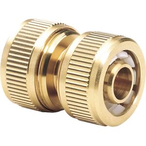 Draper Expert Brass Hose Pipe Repair Connector 1/2