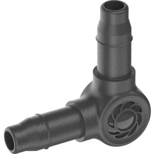 Gardena MICRO DRIP L Joint Pipe Connector 3/16" / 4.6mm Pack of 10 Gardena MICRO DRIP L Joint Pipe Connector 3/16" / 4.6mm Pack of 10
