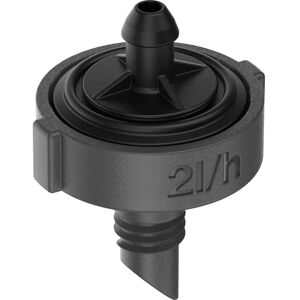 Gardena MICRO DRIP Endline Pressure Compensating Drip Head 3/16" / 4.6mm 2 Litres Hour Pack of 10 Gardena MICRO DRIP Endline Pressure Compensating Drip Head 3/16" / 4.6mm 2 Litres Hour Pack of 10