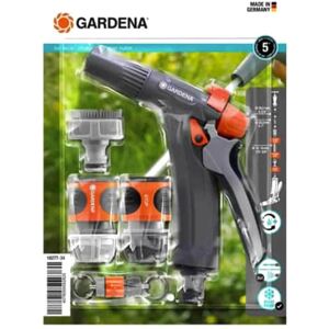 Gardena ORIGINAL 4 Piece Basic Cleaning Spray Gun Set Gardena ORIGINAL 4 Piece Basic Cleaning Spray Gun Set