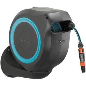 Gardena Wall Mounted Automatic Narrow Hose Roll Up Retractable Hose Reel 3/8" / 11mm 20m Gardena Wall Mounted Automatic Narrow Hose Roll Up Retractable Hose Reel 3/8" / 11mm 20m