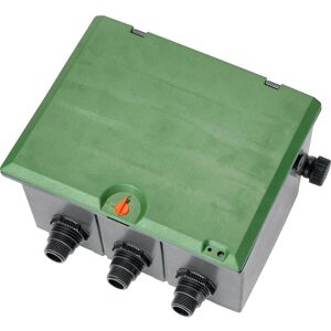 Gardena SPRINKLERSYSTEM Valve Box V3 for Three 9V 1" Gardena SPRINKLERSYSTEM Valve Box V3 for Three 9V 1"
