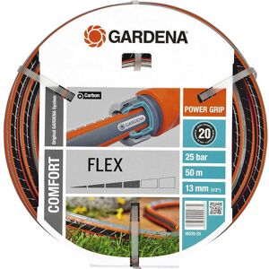 Gardena Comfort FLEX Hose Pipe 1/2" / 12.5mm 50m Grey & Orange Gardena Comfort FLEX Hose Pipe 1/2" / 12.5mm 50m Grey & Orange