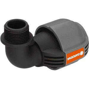Gardena Water Hose Fitting - Black, Grey - 1 pc Gardena Water Hose Fitting - Black, Grey - 1 pc