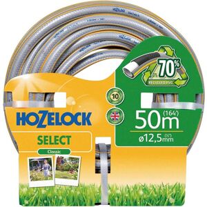 Hozelock Select Garden Hose Pipe 1/2" / 12.5mm 50m Grey Hozelock Select Garden Hose Pipe 1/2" / 12.5mm 50m Grey