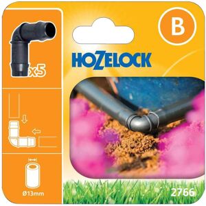 Hozelock MICRO 90° Elbow Connector 1/2" / 12.5mm Pack of 5 Hozelock MICRO 90° Elbow Connector 1/2" / 12.5mm Pack of 5