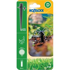 Hozelock MICRO End Line Mini Sprinkler Stake 5/32" / 4mm Pack of 12 Hozelock MICRO End Line Mini Sprinkler Stake 5/32" / 4mm Pack of 12