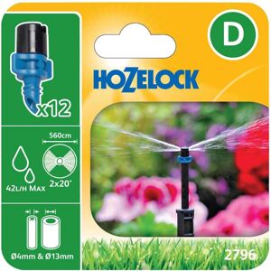 Hozelock MICRO Strip Micro Spray Jet 5/32" / 4mm Pack of 12 Hozelock MICRO Strip Micro Spray Jet 5/32" / 4mm Pack of 12