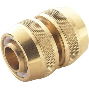 Spear and Jackson Brass Hose Repair Connector 3/4" / 19mm Pack of 1 Spear and Jackson Brass Hose Repair Connector 3/4" / 19mm Pack of 1