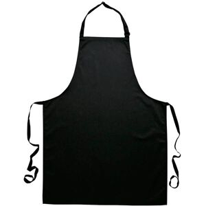 Portwest Cotton Bib Apron Black One Size Portwest Cotton Bib Apron Black One Size