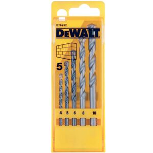 DeWalt 5 Piece Masonry Drill Set