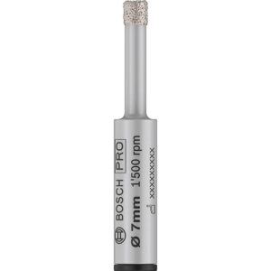 Bosch Professional Bosch Pro Ceramic Dry Tile Drill Bit 7mm 33mm Pack of 1