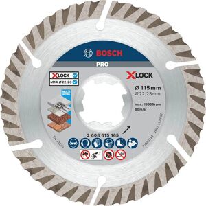 Bosch Professional Bosch X Lock Standard Diamond Cutting Disc 115mm 1.6mm 22mm