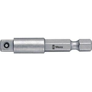 Wera 1/4" Hex Shank Socket Adaptor 100mm 1/4" Wera 1/4" Hex Shank Socket Adaptor 100mm 1/4"