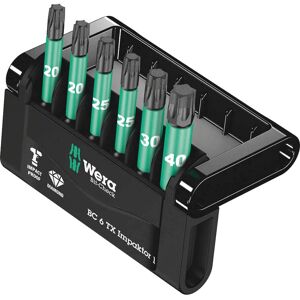 Wera Impaktor 6 Piece Bit-Check Impact Torx Screwdriver Bit Set Wera Impaktor 6 Piece Bit-Check Impact Torx Screwdriver Bit Set