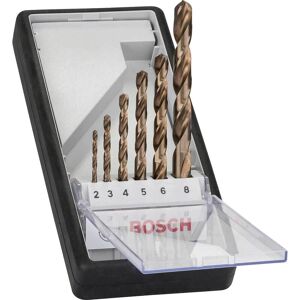Bosch Professional Bosch Robust Line 6 Piece HSS-Co Drill Bit Set Bosch Professional Bosch Robust Line 6 Piece HSS-Co Drill Bit Set