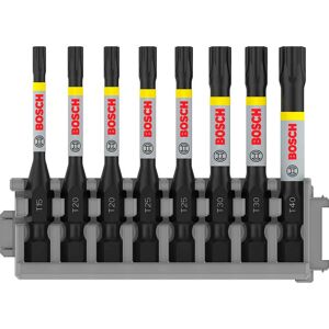 Bosch Professional Bosch PRO 8 Piece Impact Control Torx Screwdriver Bit Set Bosch Professional Bosch PRO 8 Piece Impact Control Torx Screwdriver Bit Set