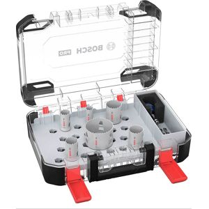 Bosch Professional Bosch Pro 9 Piece Multi Material PC Plus Hole Saw Set Bosch Professional Bosch Pro 9 Piece Multi Material PC Plus Hole Saw Set