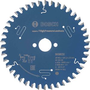 Bosch Professional Bosch EXPERT High Pressure Laminate Cutting Saw Blade 140mm 42T 20mm Bosch Professional Bosch EXPERT High Pressure Laminate Cutting Saw Blade 140mm 42T 20mm