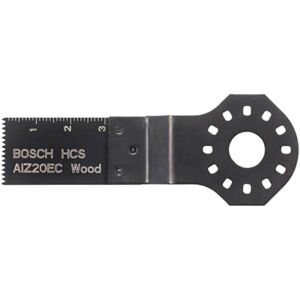 Bosch Professional Bosch AIZ 20 EC Wood HCS Oscillating Multi Tool Plunge Saw Blade 20mm Pack of 5 Bosch Professional Bosch AIZ 20 EC Wood HCS Oscillating Multi Tool Plunge Saw Blade 20mm Pack of 5