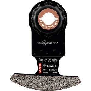 Bosch Professional Bosch Expert MATI 68 RD4 Starlock Max Oscillating Multi Tool Abrasive and Grout Segment Saw Blade 68mm Pack of 1 Bosch Professional Bosch Expert MATI 68 RD4 Starlock Max Oscillating Multi Tool Abrasive and Grout Segment Saw Blade 68mm Pack of 1