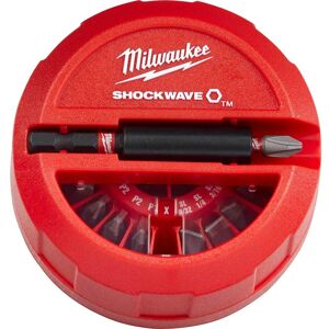 Milwaukee 16 Piece Shockwave Impact Screwdriver Bit Set Milwaukee 16 Piece Shockwave Impact Screwdriver Bit Set