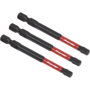 Sealey Impact Power Tool Torx Screwdriver Bits T30 75mm Pack of 3 Sealey Impact Power Tool Torx Screwdriver Bits T30 75mm Pack of 3