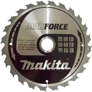 Makita MAKFORCE Wood Cutting Saw Blade 230mm 24T 30mm Makita MAKFORCE Wood Cutting Saw Blade 230mm 24T 30mm