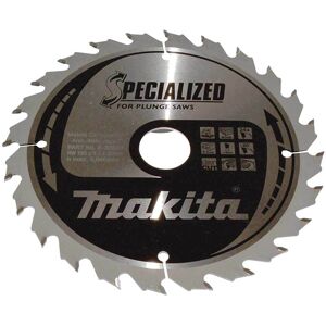 Makita SPECIALIZED Circular Plunge Saw Blade for Wood Cutting 190mm 24T 30mm Makita SPECIALIZED Circular Plunge Saw Blade for Wood Cutting 190mm 24T 30mm