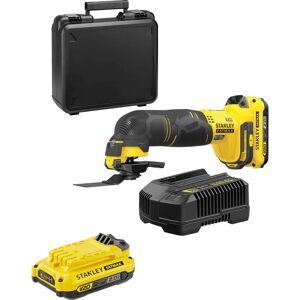 Stanley Fatmax V20 SFMCE500 18v Cordless OIS Oscillating Multi Tool 2 x 2ah Li-ion Battery Charger Case Stanley Fatmax V20 SFMCE500 18v Cordless OIS Oscillating Multi Tool 2 x 2ah Li-ion Battery Charger Case