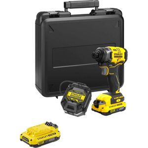 Stanley Fatmax V20 SFMCF810 18v Cordless Brushless Impact Driver 2 x 2ah Li-ion Battery Charger Case Stanley Fatmax V20 SFMCF810 18v Cordless Brushless Impact Driver 2 x 2ah Li-ion Battery Charger Case