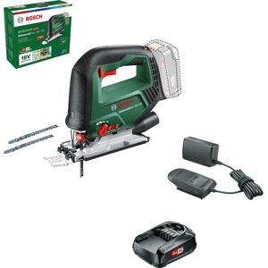 Bosch Home and Garden Bosch ADVANCEDSAW 18V-140 P4A 18v Cordless Jigsaw 1 x 1.5ah Li-ion Charger No Case Bosch Home and Garden Bosch ADVANCEDSAW 18V-140 P4A 18v Cordless Jigsaw 1 x 1.5ah Li-ion Charger No Case