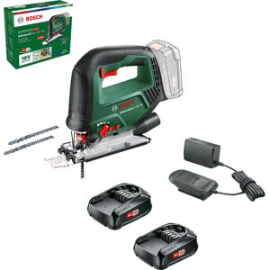 Bosch Home and Garden Bosch ADVANCEDSAW 18V-140 P4A 18v Cordless Jigsaw 2 x 1.5ah Li-ion Charger No Case Bosch Home and Garden Bosch ADVANCEDSAW 18V-140 P4A 18v Cordless Jigsaw 2 x 1.5ah Li-ion Charger No Case