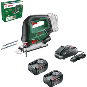 Bosch Home and Garden Bosch ADVANCEDSAW 18V-140 P4A 18v Cordless Jigsaw 2 x 4ah Li-ion Charger No Case Bosch Home and Garden Bosch ADVANCEDSAW 18V-140 P4A 18v Cordless Jigsaw 2 x 4ah Li-ion Charger No Case