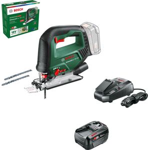 Bosch Home and Garden Bosch ADVANCEDSAW 18V-140 P4A 18v Cordless Jigsaw 1 x 4ah Li-ion Charger No Case Bosch Home and Garden Bosch ADVANCEDSAW 18V-140 P4A 18v Cordless Jigsaw 1 x 4ah Li-ion Charger No Case
