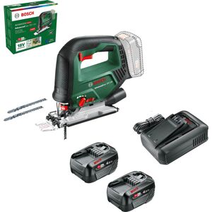 Bosch Home and Garden Bosch ADVANCEDSAW 18V-140 P4A 18v Cordless Jigsaw 2 x 4ah Li-ion Charger No Case Bosch Home and Garden Bosch ADVANCEDSAW 18V-140 P4A 18v Cordless Jigsaw 2 x 4ah Li-ion Charger No Case