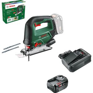 Bosch Home and Garden Bosch ADVANCEDSAW 18V-140 P4A 18v Cordless Jigsaw 1 x 4ah Li-ion Charger No Case Bosch Home and Garden Bosch ADVANCEDSAW 18V-140 P4A 18v Cordless Jigsaw 1 x 4ah Li-ion Charger No Case