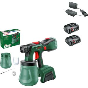 Bosch Home and Garden Bosch ADVANCEDSPRAY 18V-500 P4A 18v Cordless Paint Spray System 2 x 2ah Li-ion Charger No Case Bosch Home and Garden Bosch ADVANCEDSPRAY 18V-500 P4A 18v Cordless Paint Spray System 2 x 2ah Li-ion Charger No Case